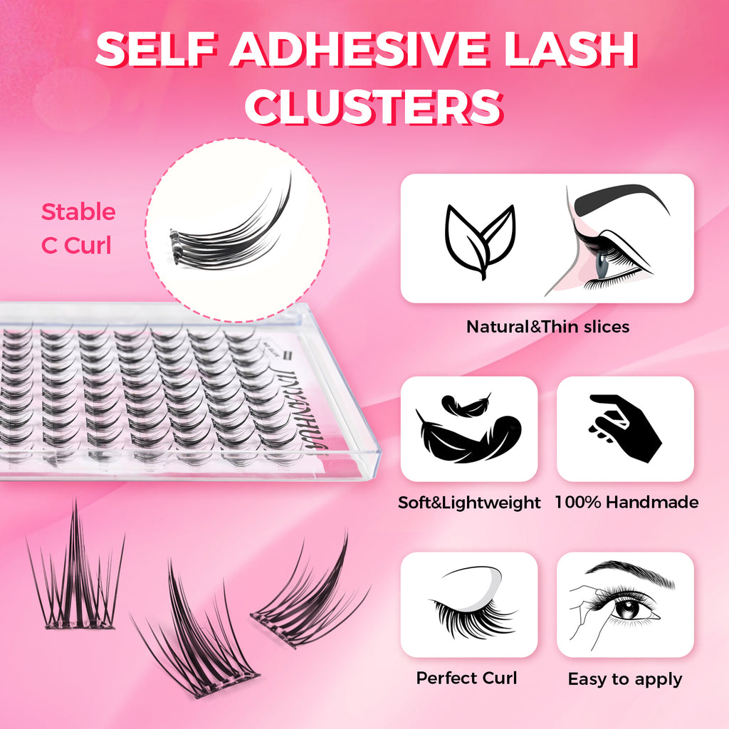 JINYANHUA Self-Stick Lashes - Mermaid