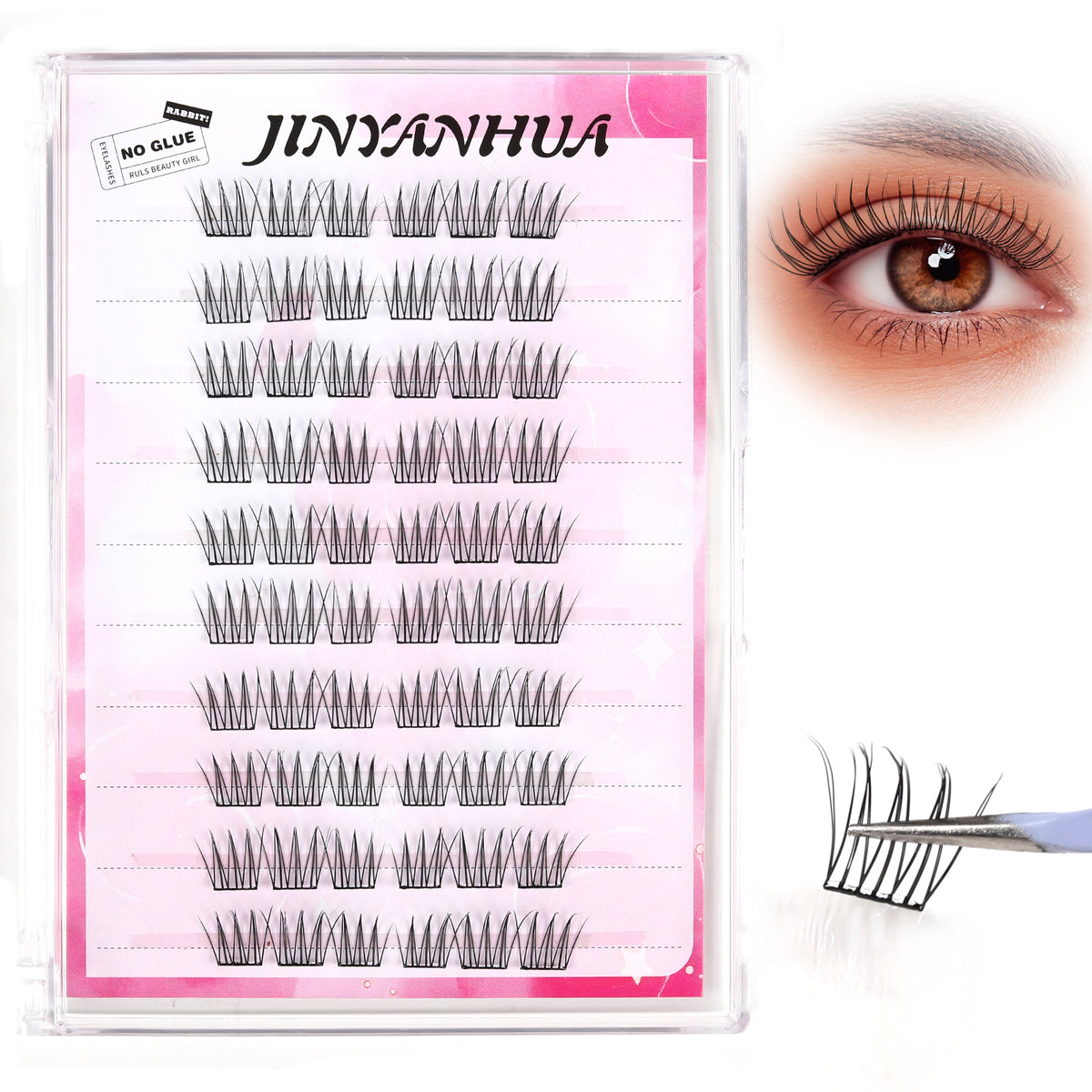 JINYANHUA Self-Stick Lashes - Idol