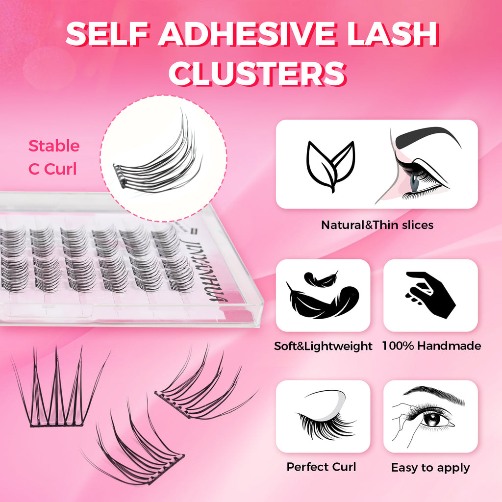 JINYANHUA Self-Stick Lashes - Idol