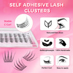 JINYANHUA Self-Stick Lashes - Idol