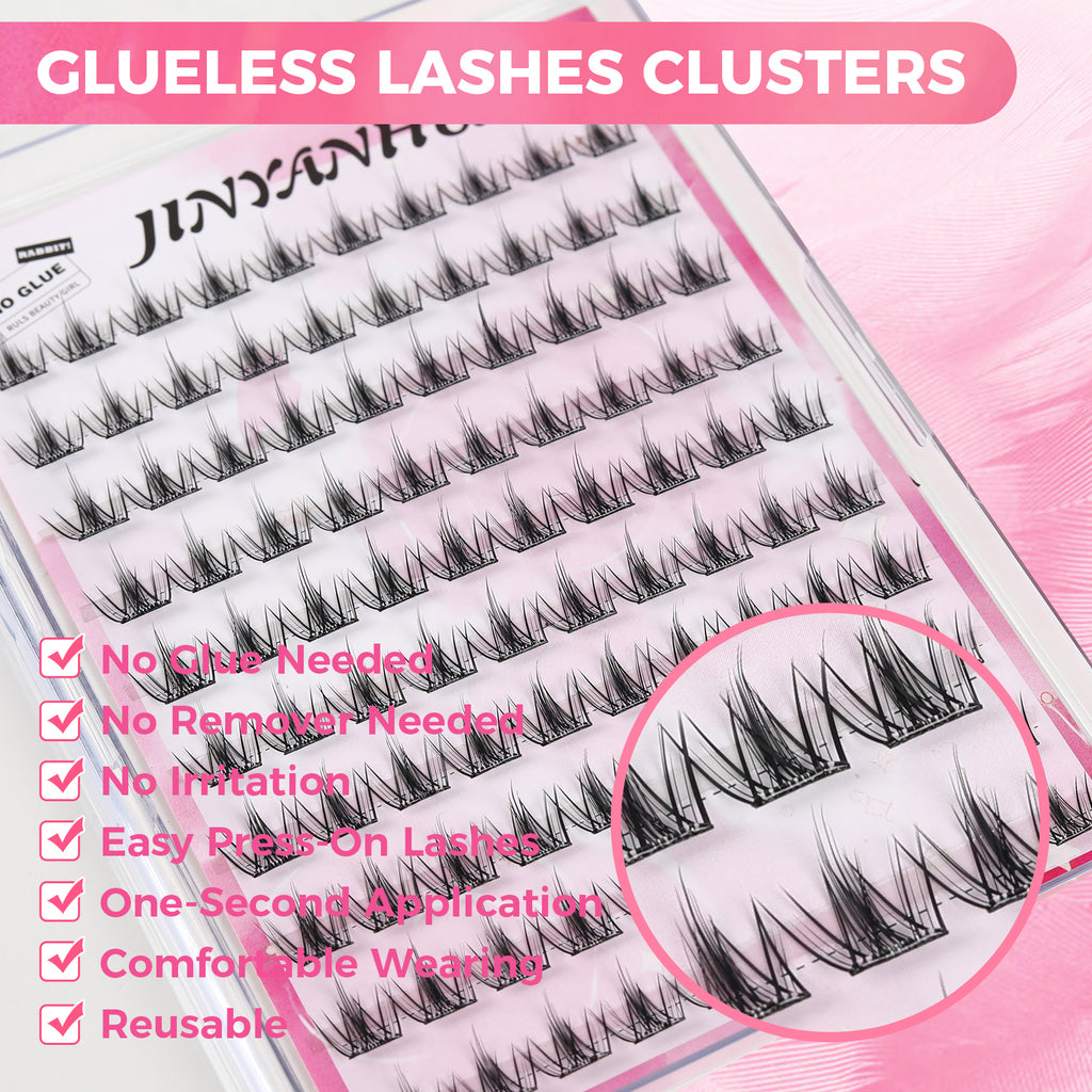 JINYANHUA Self-Stick Lashes - Girl Heart