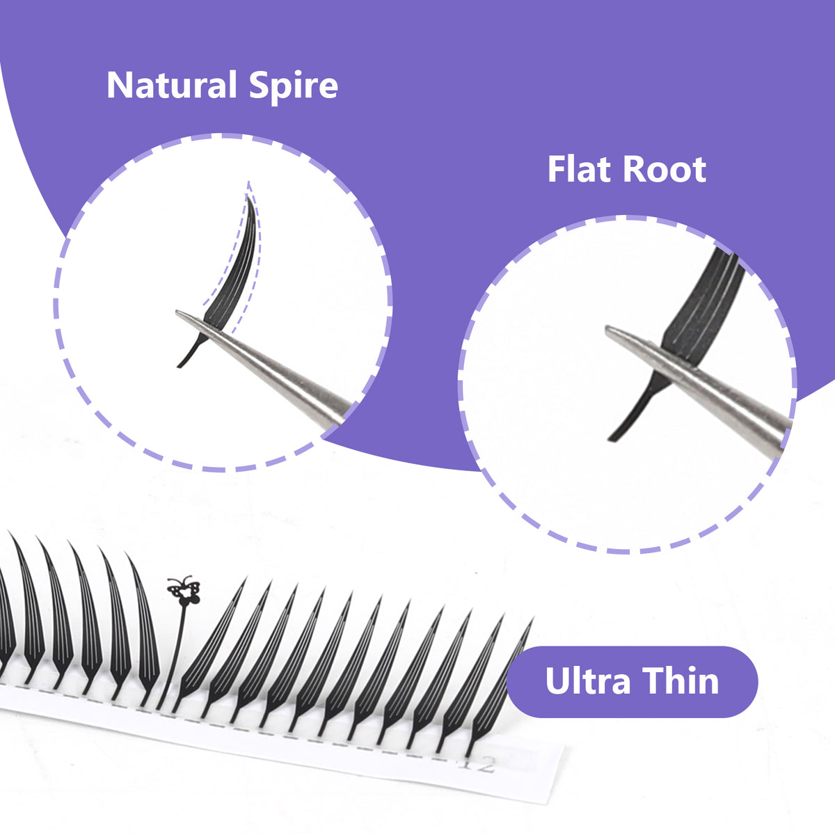 JINYANHUA Laser Print-Spire Butterfly