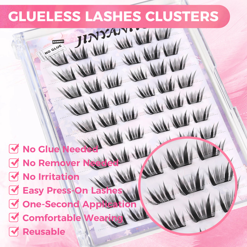 JINYANHUA Self-Stick Lashes - Little Hyacinth