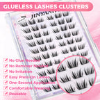 JINYANHUA Self-Stick Lashes - Little Hyacinth