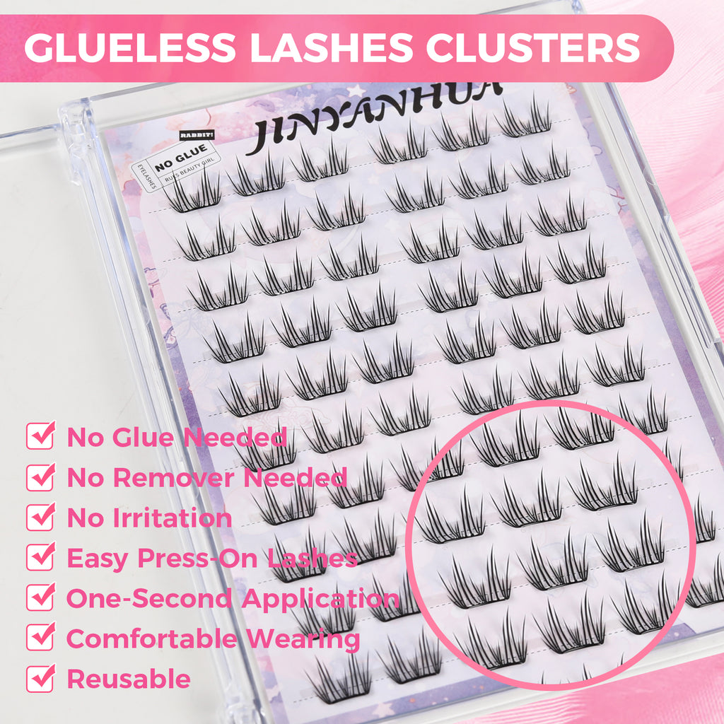 JINYANHUA Self-Stick Lashes - Dandelion
