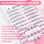 JINYANHUA Self-Stick Lashes - Sunflower