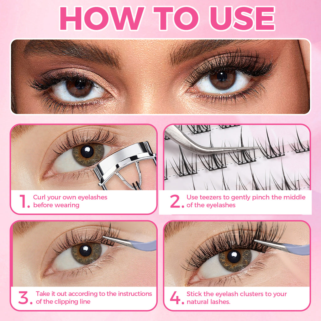 JINYANHUA Self-Stick Lashes - Sunflower