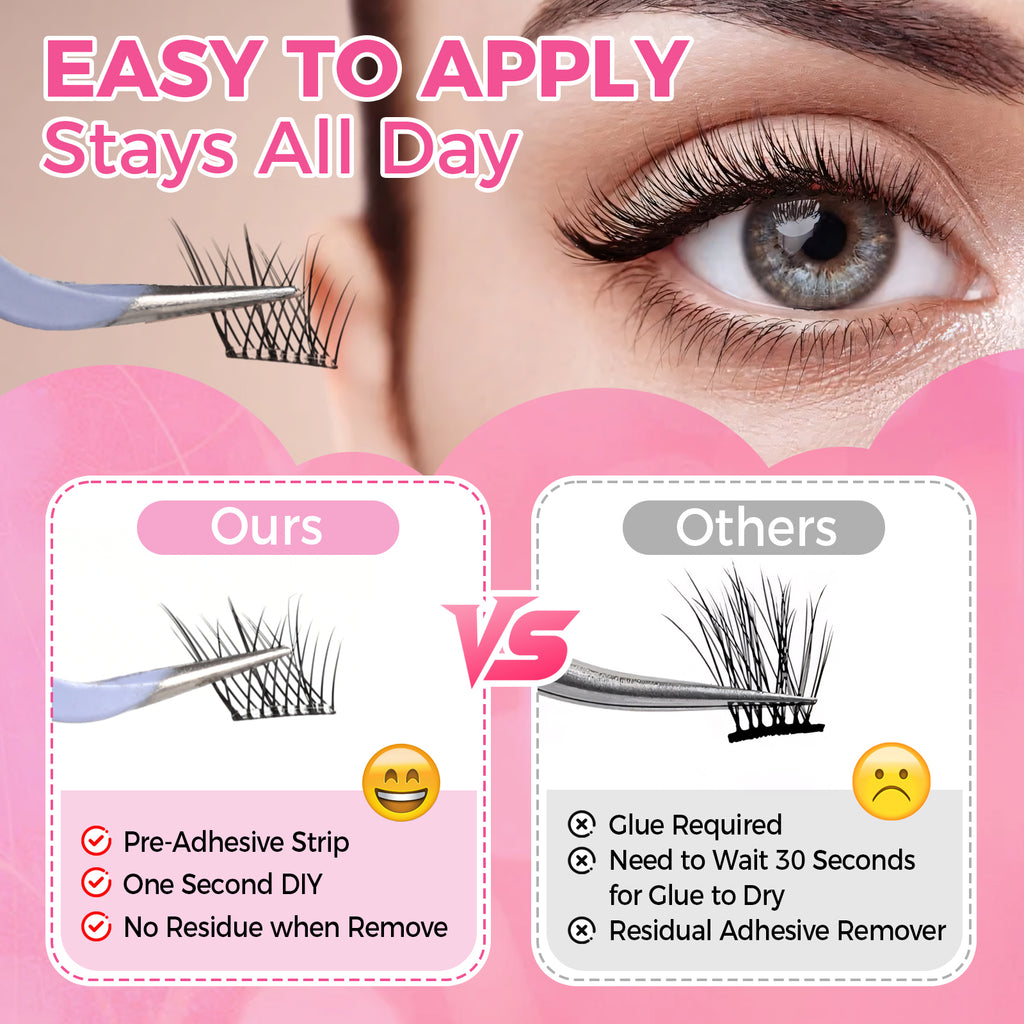 JINYANHUA Self-Stick Lashes - Sister Su