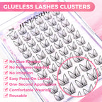 JINYANHUA Self-Stick Lashes - Sea Orchid