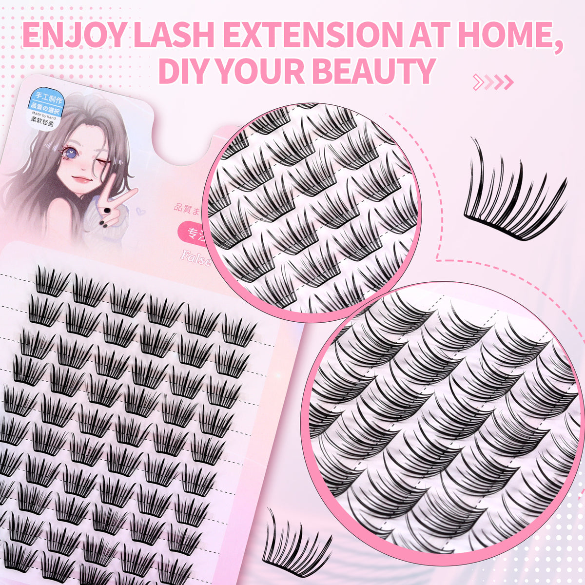 JINYANHUA Pink Laser Card-Girl Group