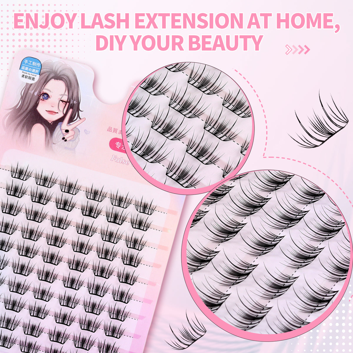 JINYANHUA Pink Laser Card-Cloud