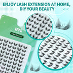 JINYANHUA Green Laser Card-Tassel Cat Ears