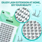 JINYANHUA Green Laser Card-Dandelion Heart Star