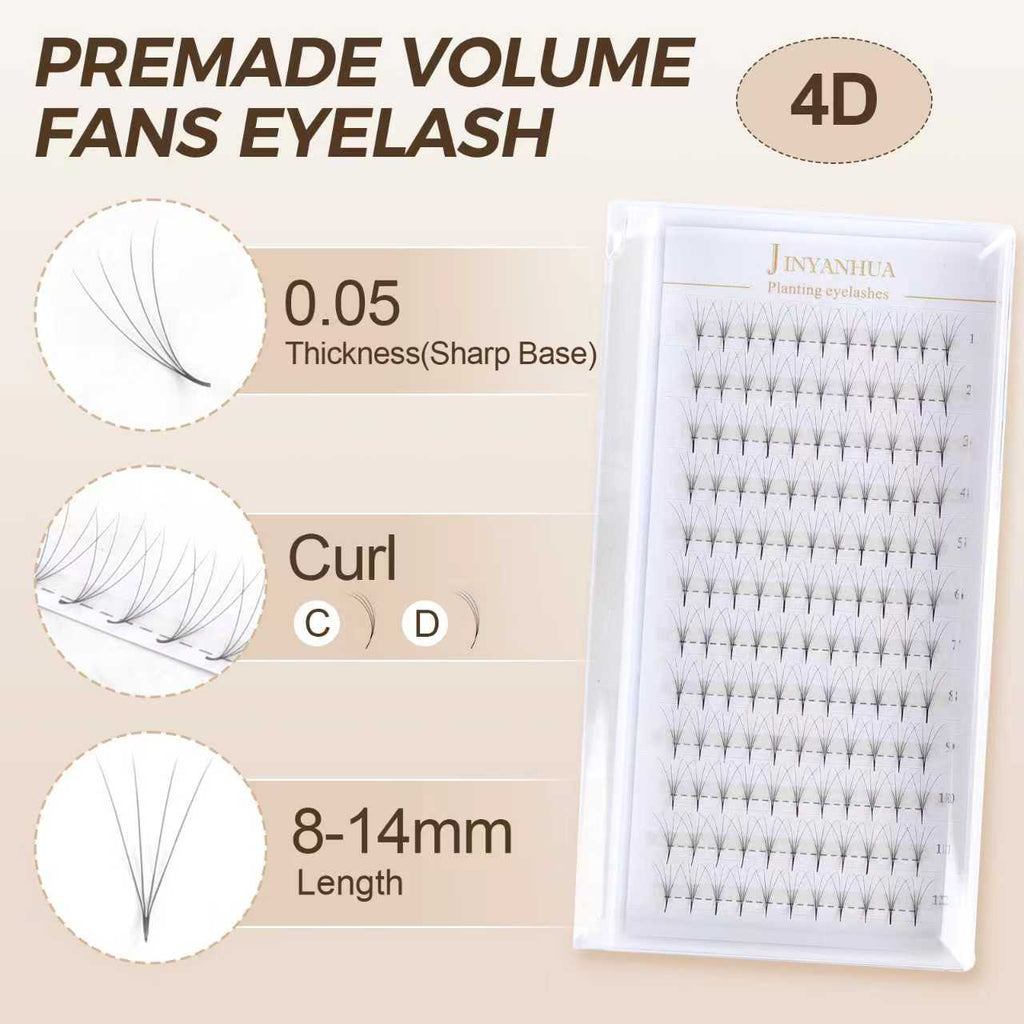 JINYANHUA 4D 0.05mm  tip trimming