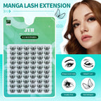 JINYANHUA Green Laser Card-Sea Blue Flower