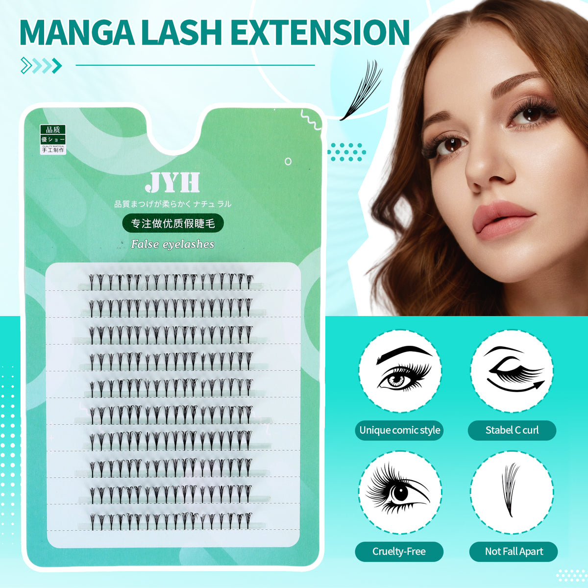 JINYANHUA Green Laser Card-Little Moon