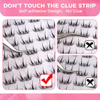 JINYANHUA Self-Stick Lashes - Little Deer Lash