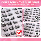 JINYANHUA Self-Stick Lashes - Little Hyacinth