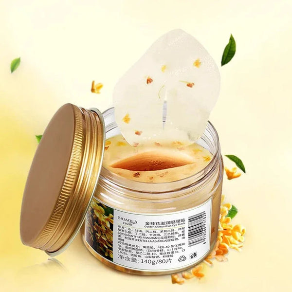 24K Gold Anti-Aging Eye Mask for Dark Circles