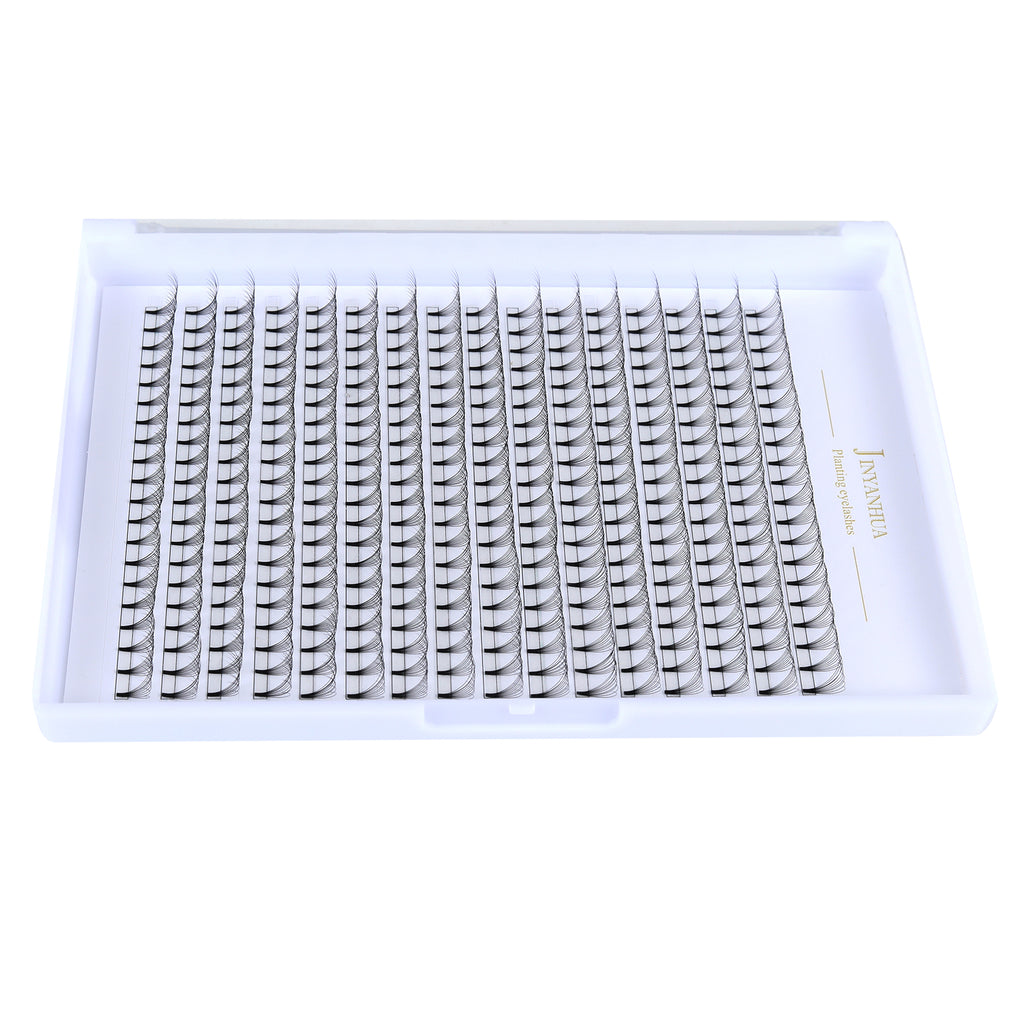 JINYANHUA 10D Single Long 0.07mm Thick Short Stems Large Capacity