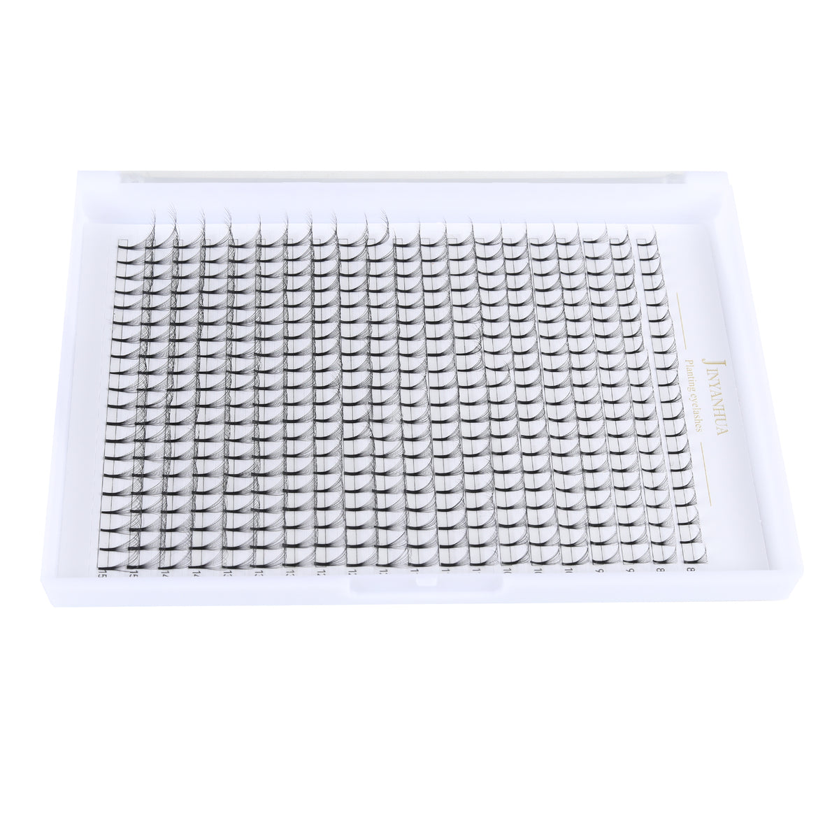 JINYANHUA 8-15mm Mixed Long Stems 0.07mm 12D Large Capacity