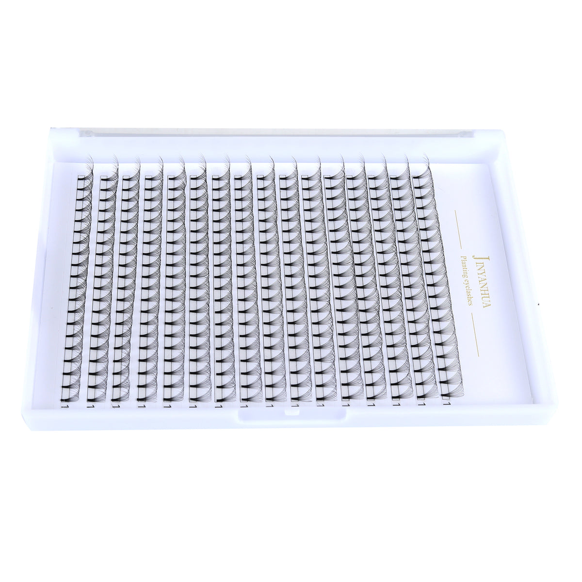 JINYANHUA 12D Single Long 0.07mm Thick Short Stems Large Capacity
