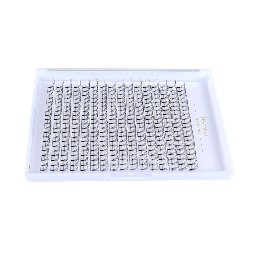 JINYANHUA 6D Single Long 0.07mm Thick Short Stems Large Capacity