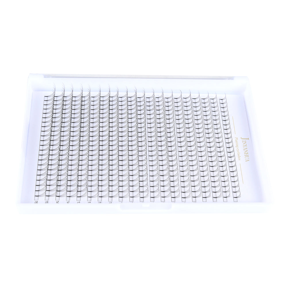 JINYANHUA 4D Mixed Length 0.1mm Thick Short Stems Large Capacity