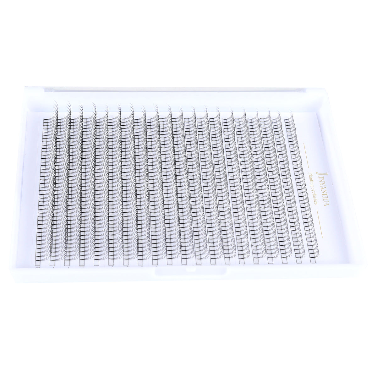 JINYANHUA 8-15mm Mixed Long & Short Stalks 0.07mm 3D Flat Tip Large Capacity