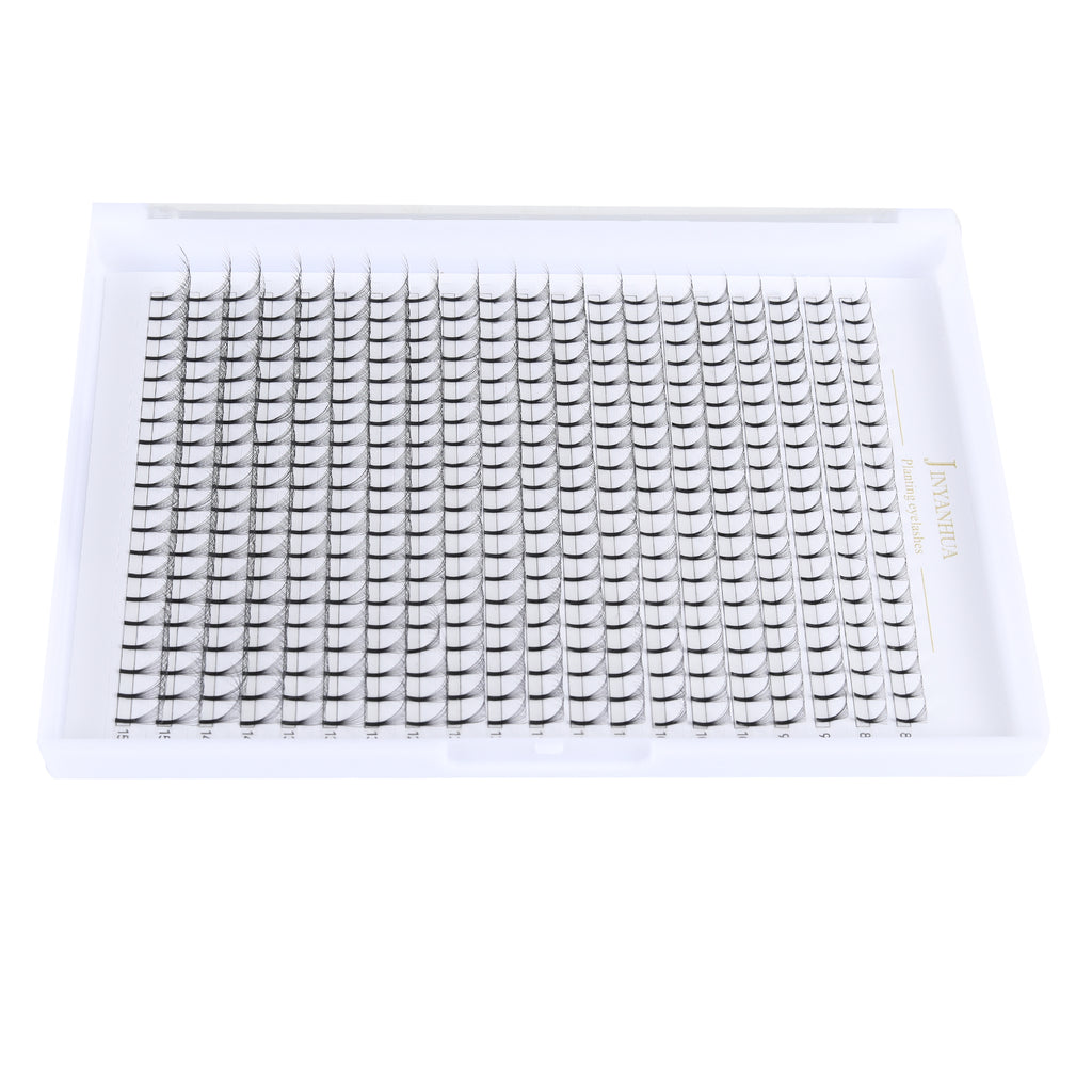 JINYANHUA 8-15mm Mixed Long Stems 0.07mm 10D Large Capacity