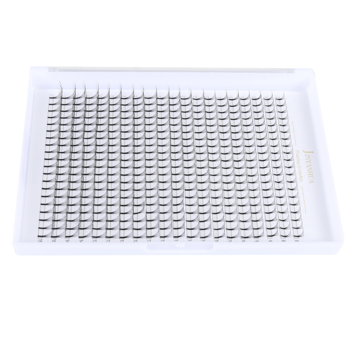 JINYANHUA 8-15mm Mixed Long Stems 0.07mm 10D Large Capacity