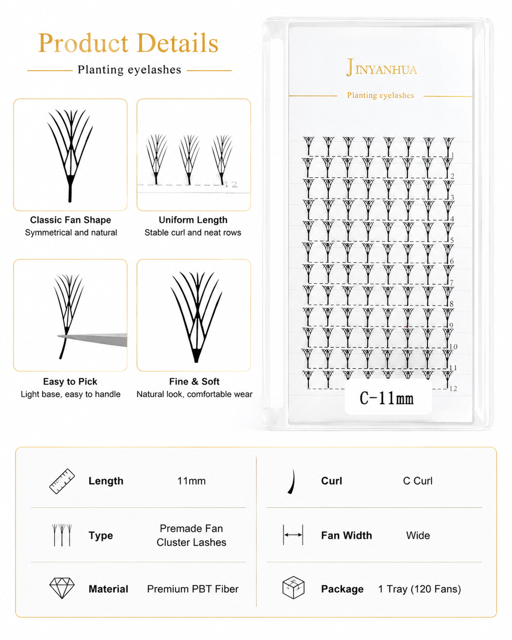 JINYANHUA Laser Print-Sparrow Feather