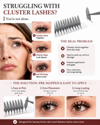 JINYANHUA Mixed Length 8-15mm Lashes-TopTip