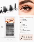 JINYANHUA Mixed Length 8-15mm Lashes-Butterfly