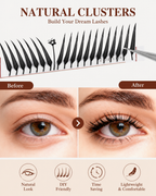JINYANHUA Mixed Length 8-15mm Lashes-Butterfly