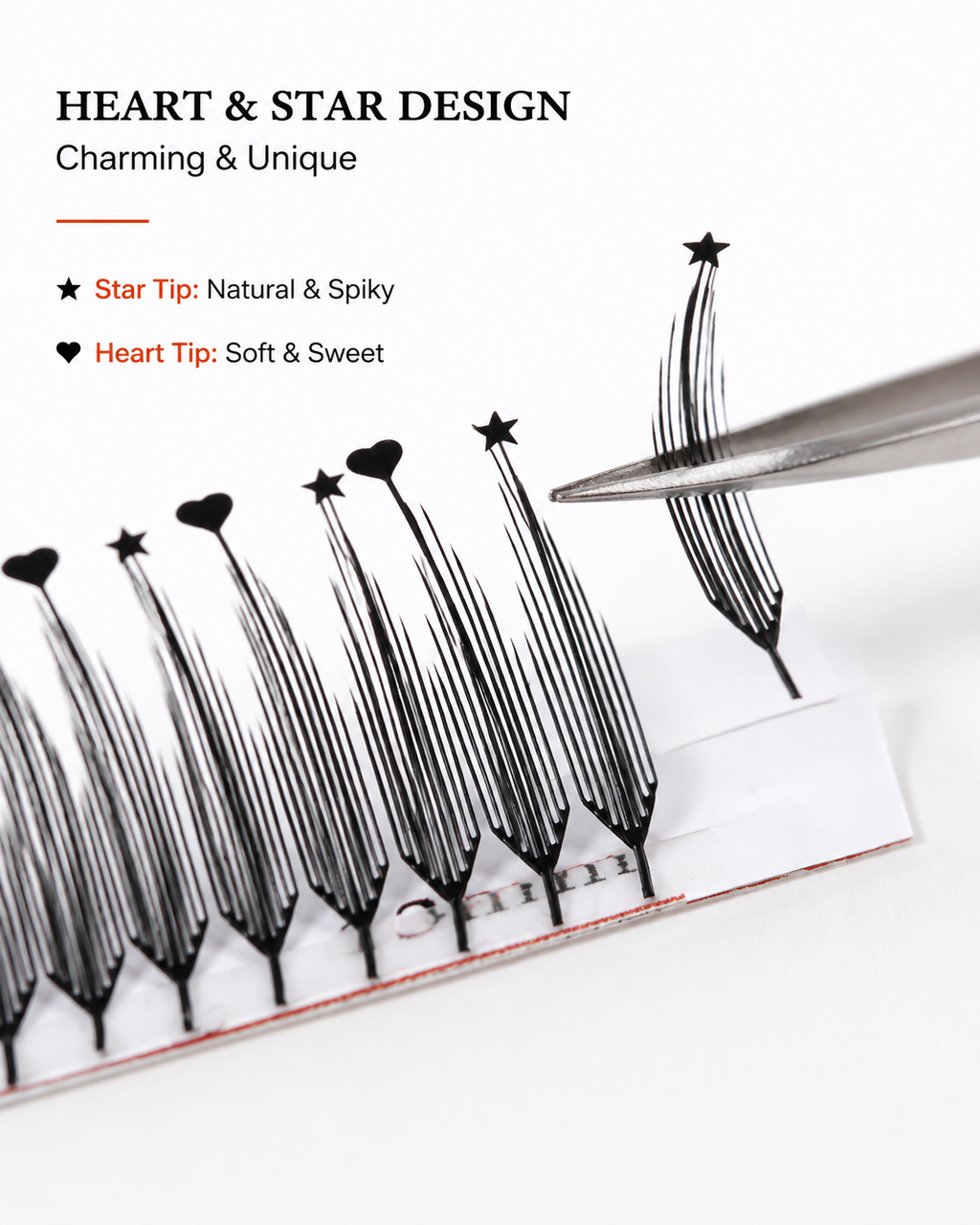 JINYANHUA Mixed Length 8-15mm Lashes-HeartStar