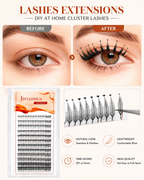 JINYANHUA Mixed Length 8-15mm Lashes-HeartStar