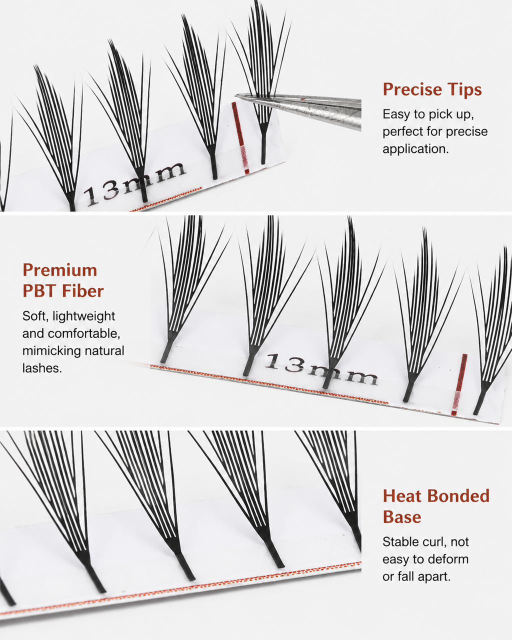 JINYANHUA Mixed Length 8-15mm Lashes-Wing2
