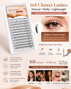 JINYANHUA Mixed Length 8-15mm Lashes-Wing4