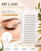 JINYANHUA 0.05mm 5D Tapered Long Stem False Lashes