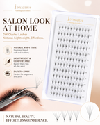 JINYANHUA 0.05mm 6D Tapered Long Stem False Lashes
