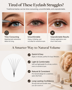 JINYANHUA 0.05mm 6D Tapered Long Stem False Lashes