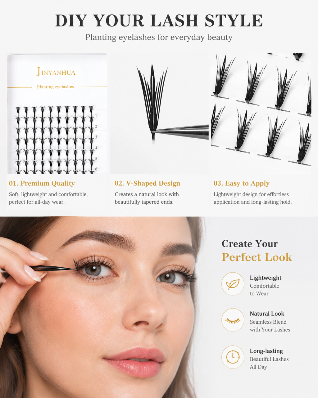 JINYANHUA Laser Print-V Center Post