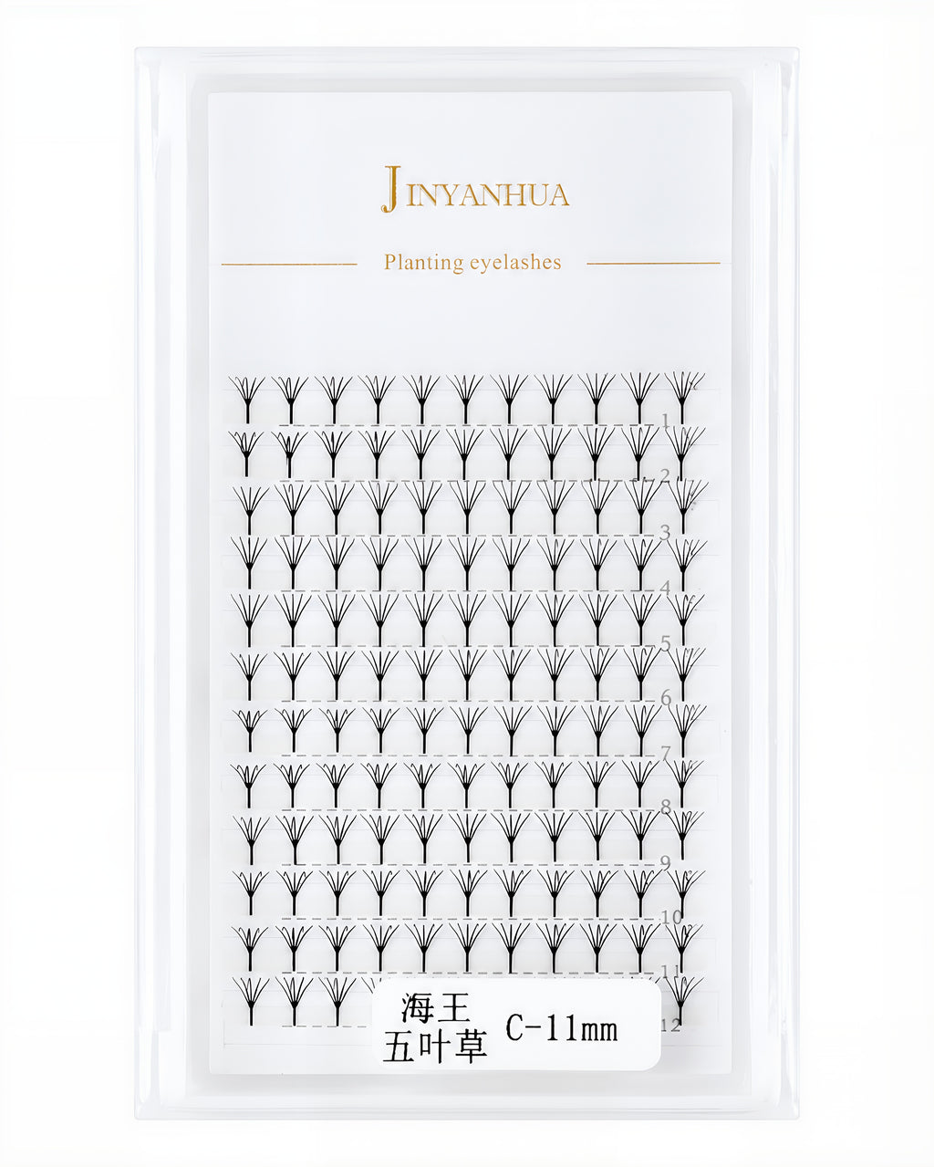 JINYANHUA Laser Print-Sea King 5-Leaf Clover