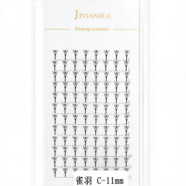 JINYANHUA Laser Print-Sparrow Feather