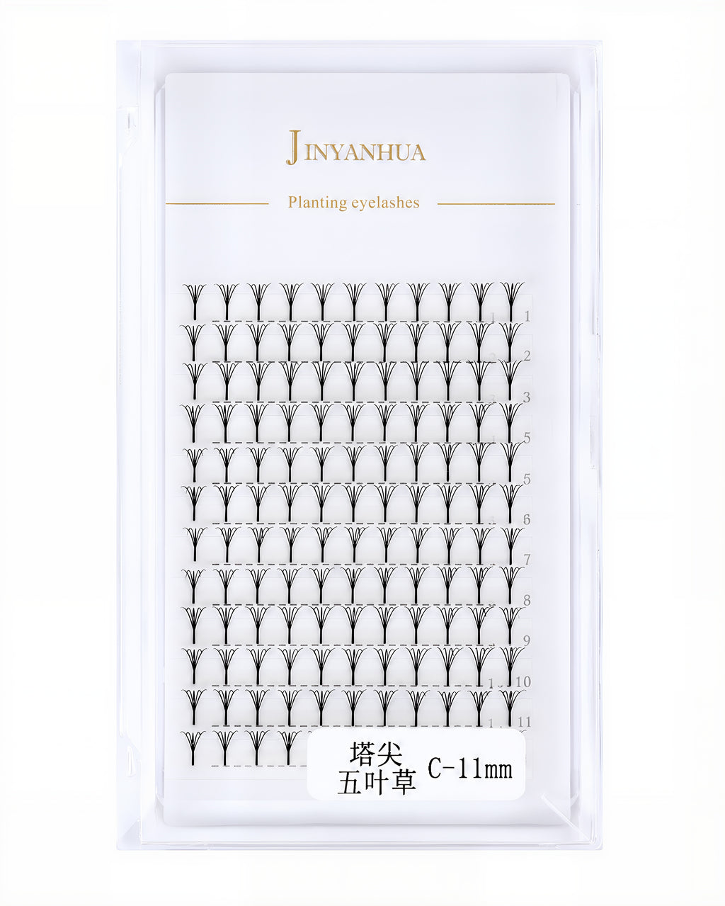 JINYANHUA Laser Print-Spire 5-Leaf Clover
