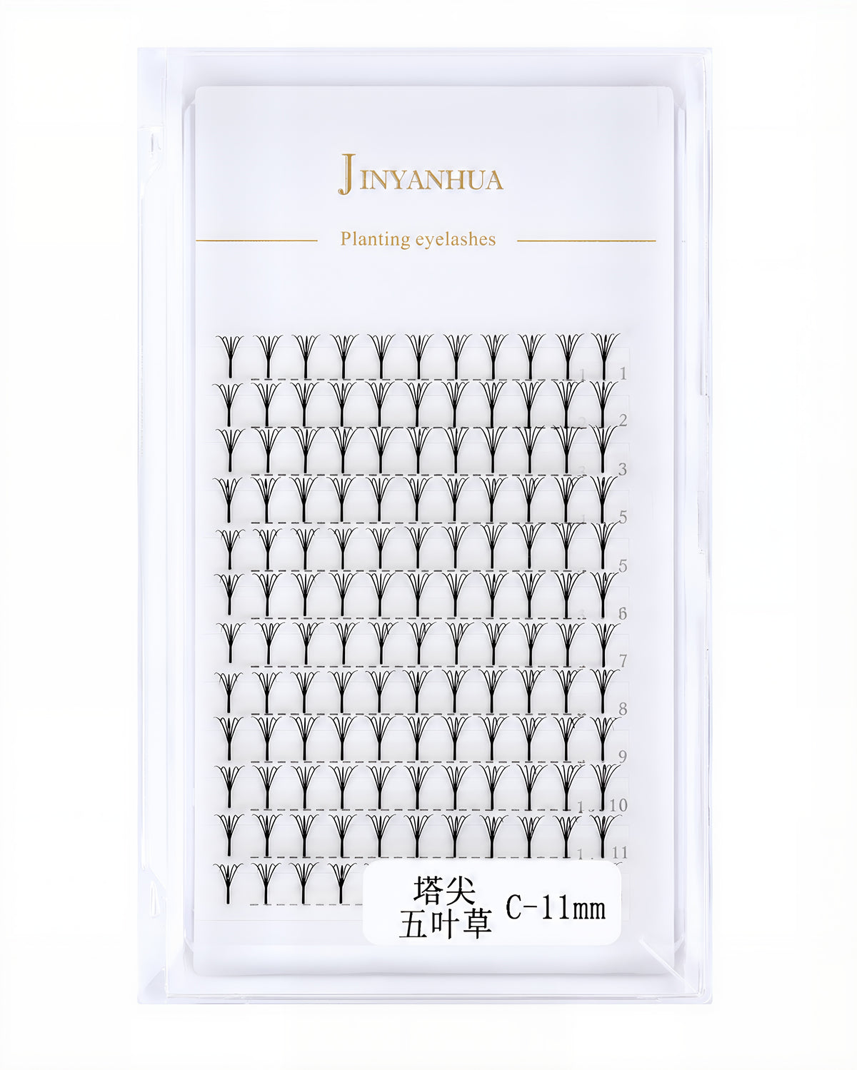 JINYANHUA Laser Print-Spire 5-Leaf Clover