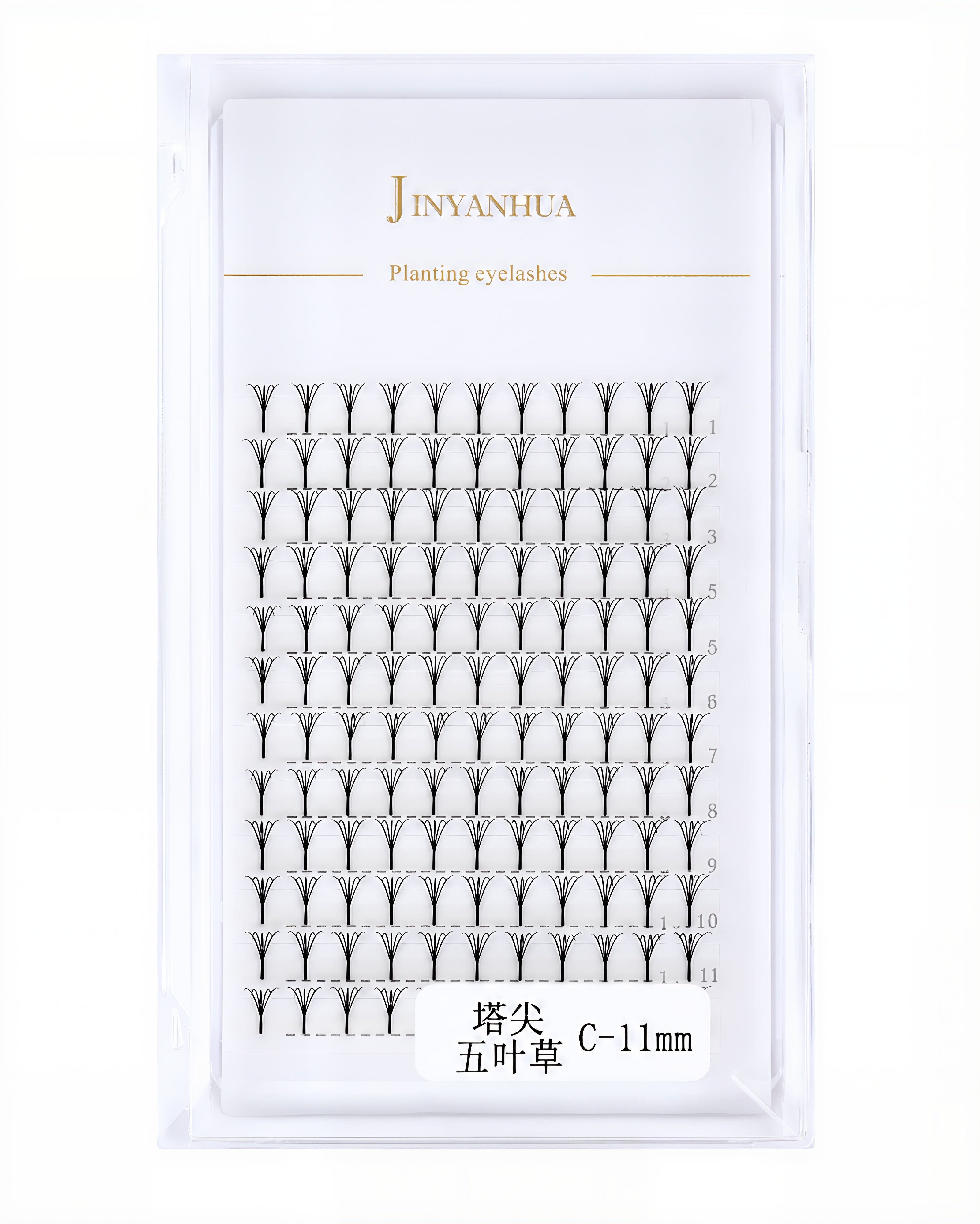 JINYANHUA Laser Print-Spire 5-Leaf Clover