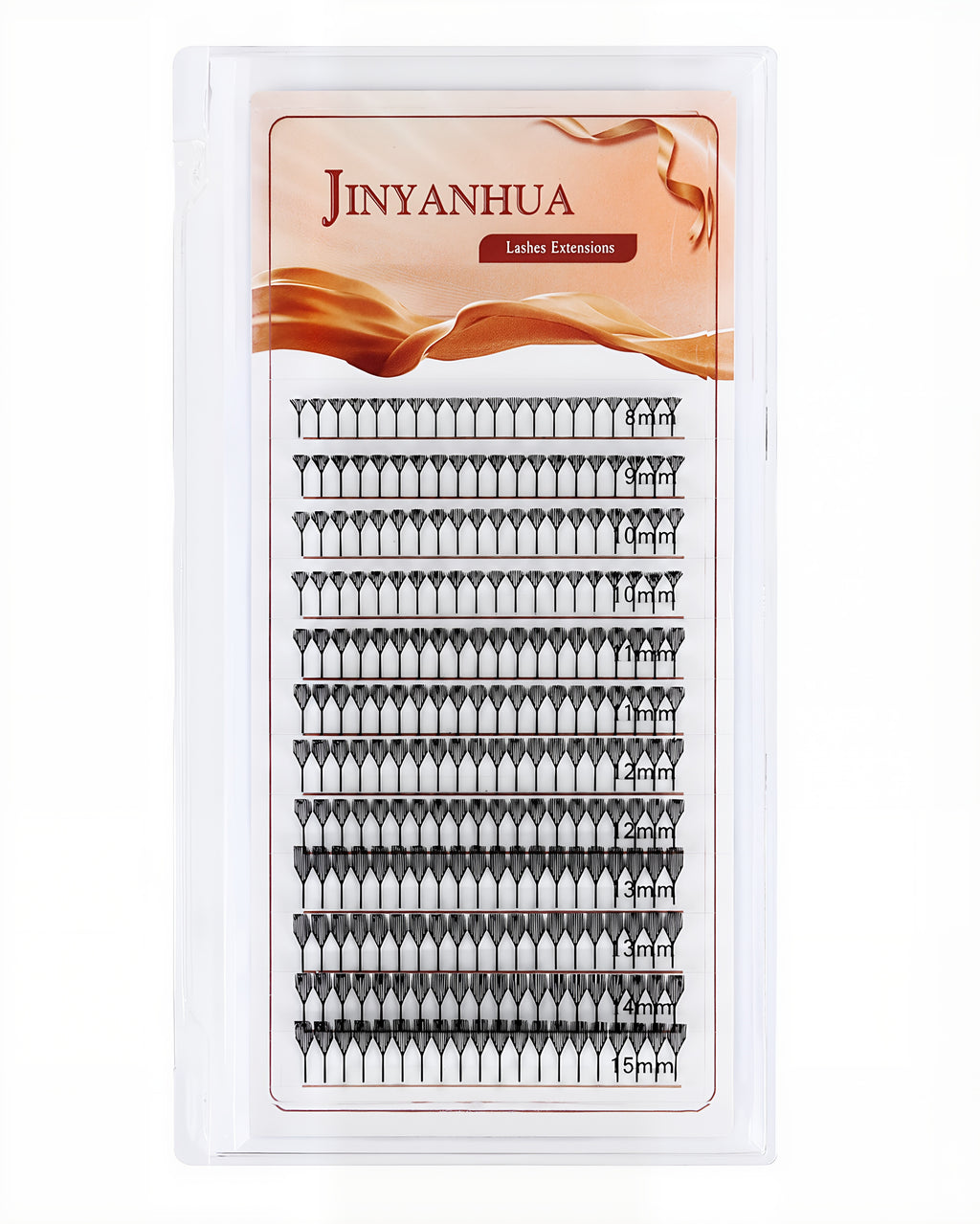 JINYANHUA Mixed Length 8-15mm Lashes-TopTip