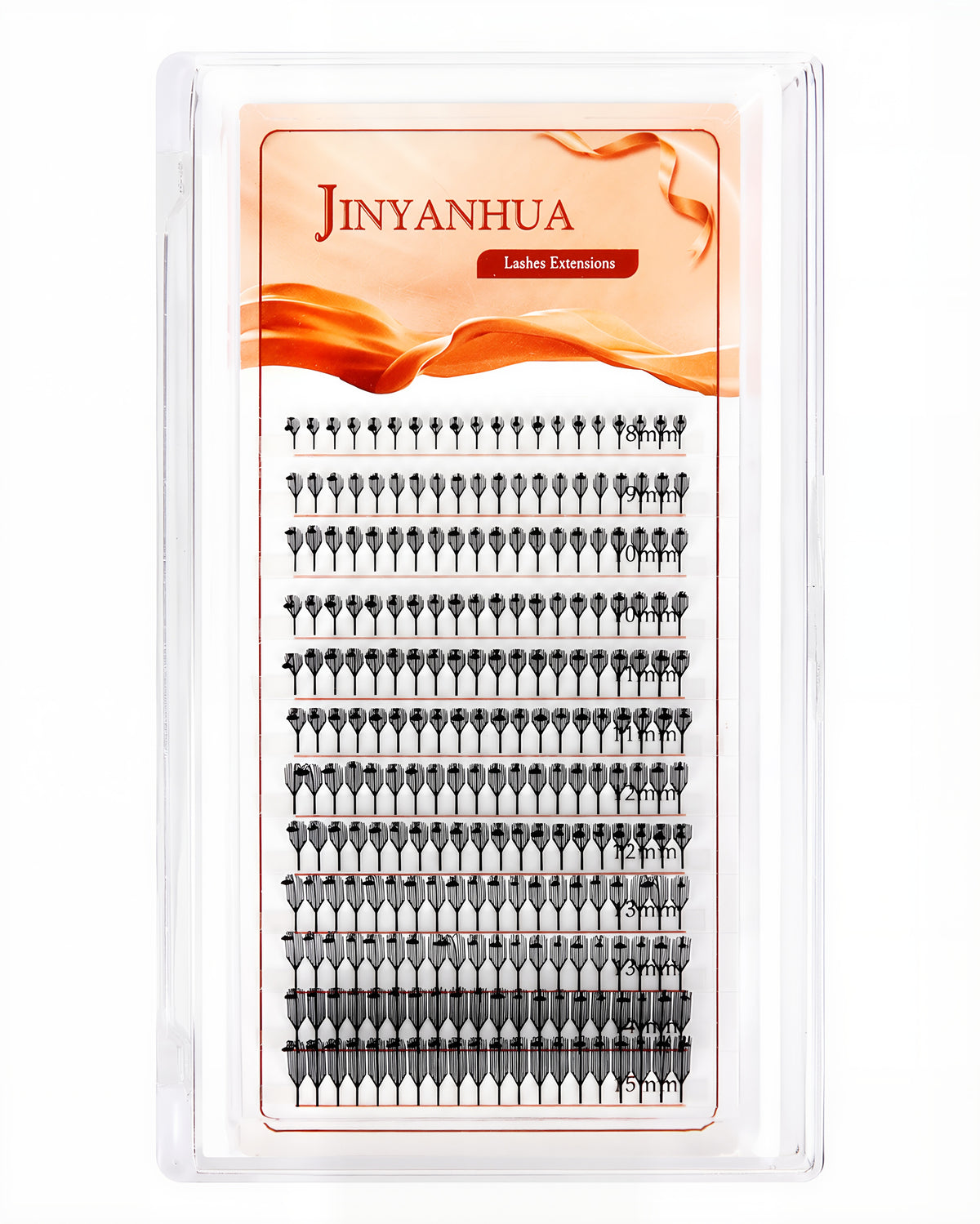 JINYANHUA Mixed Length 8-15mm Lashes-HeartStar